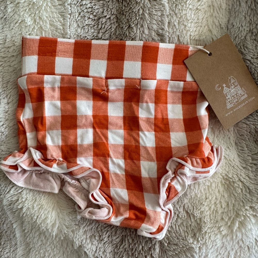 💙5/$25💙Angel Dear Viscose High Rise Shortie NWT 18-24M - Picture 2 of 8